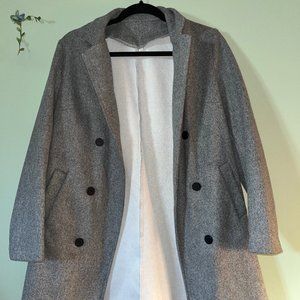 LAPEL Neck Double Button Pea Coat
